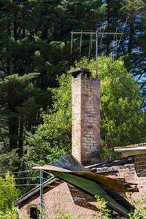 Burnt Out House in Mittagong, Australia