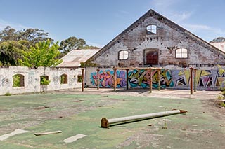 Abandoned Tooth & Co Maltings, Mittagong