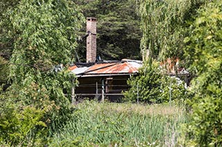 Burnt Out House in Mittagong, Australia