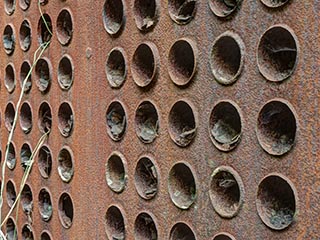 Fire tubes of abandoned boiler