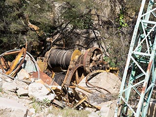 Old Machinery at Wondabyne Quarry