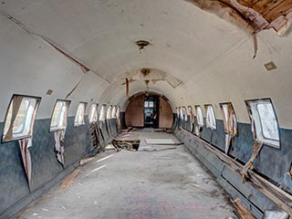 Convair 240 cabin