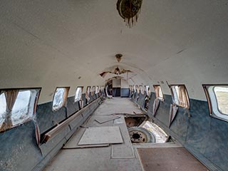 Convair 240 cabin