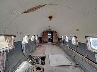 Convair 240 cabin