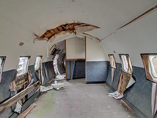 Convair 240 cabin