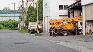 Street in Asahikawa, Hokkaido