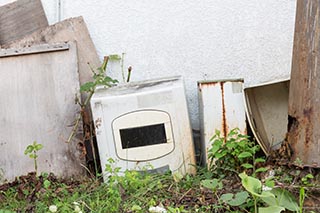 Washing Machine outside Disused Love Hotel Noukyou