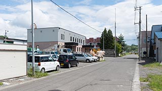 Street in Asahikawa, Hokkaido