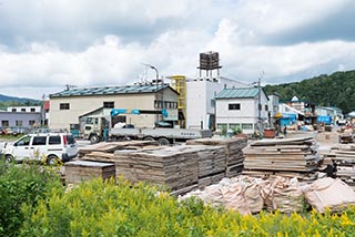 Construction Yard near Asahikawa Love Hotel District