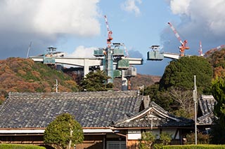 Motorway construction, Wakayama Prefecture, Japan