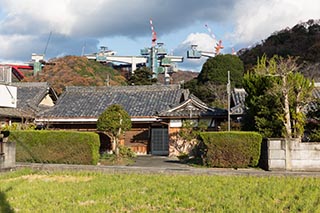 Motorway construction, Wakayama Prefecture, Japan