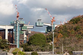 Motorway construction, Wakayama Prefecture, Japan