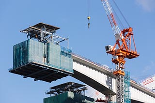 Motorway construction, Wakayama Prefecture, Japan