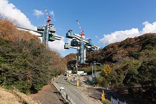 Motorway construction, Wakayama Prefecture, Japan