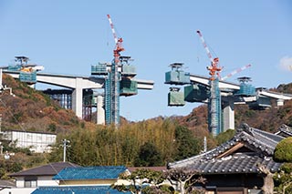 Motorway construction, Wakayama Prefecture, Japan