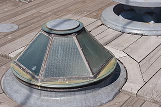 Skylight on Battleship Mikasa