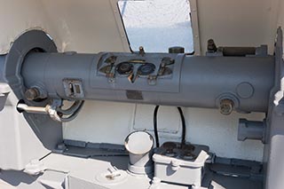 Range finder on Battleship Mikasa