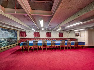 Wardroom of Battleship Mikasa