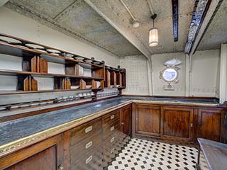 Pantry on Battleship Mikasa