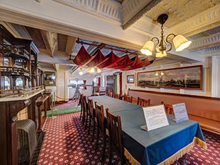 Admiral's saloon on Battleship Mikasa