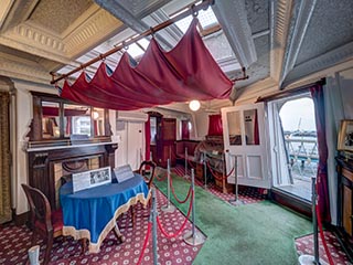 Admiral's cabin on Battleship Mikasa