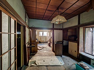 Abandoned house, Kanagawa Prefecture, Japan