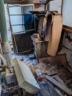 Abandoned house, Kanagawa Prefecture, Japan