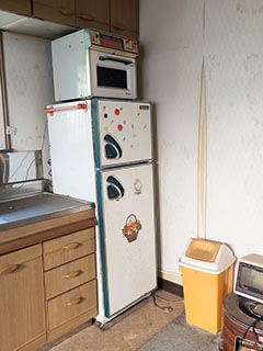 Abandoned kitchen, Kanagawa Prefecture, Japan