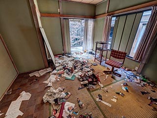 Abandoned house, Kanagawa Prefecture, Japan