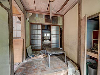 Abandoned house, Kanagawa Prefecture, Japan