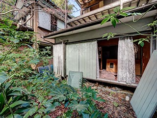 Abandoned houses, Kanagawa Prefecture, Japan