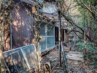 Abandoned house, Kanagawa Prefecture, Japan