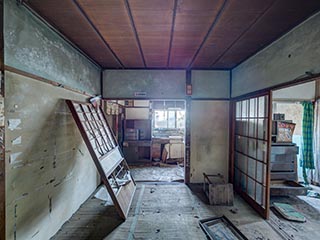 Abandoned house, Kanagawa Prefecture, Japan