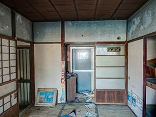 Abandoned house, Kanagawa Prefecture, Japan