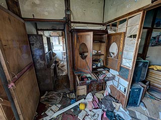 Abandoned house, Kanagawa Prefecture, Japan