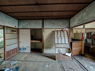 Abandoned house, Kanagawa Prefecture, Japan