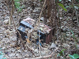 Abandoned TV, Kanagawa Prefecture, Japan