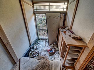 Abandoned house, Kanagawa Prefecture, Japan