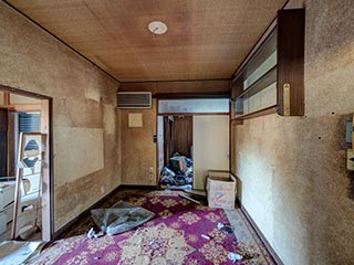Abandoned houses, Kanagawa Prefecture, Japan