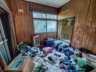 Abandoned house, Kanagawa Prefecture, Japan