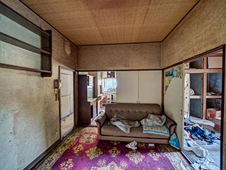 Abandoned house, Kanagawa Prefecture, Japan