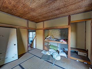 Abandoned house, Kanagawa Prefecture, Japan