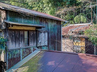 Abandoned houses, Kanagawa Prefecture, Japan