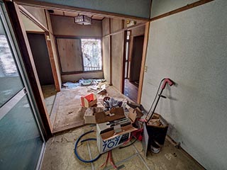 Abandoned house, Kanagawa Prefecture, Japan