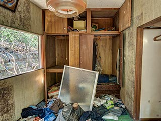 Abandoned house, Kanagawa Prefecture, Japan