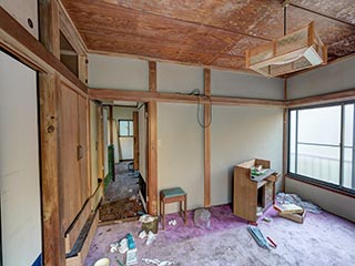 Abandoned house, Kanagawa Prefecture, Japan