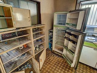 Abandoned kitchen, Kanagawa Prefecture, Japan