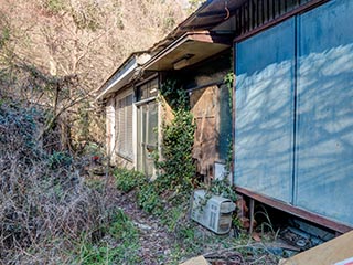 Abandoned house, Kanagawa Prefecture, Japan