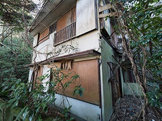 Abandoned house, Kanagawa Prefecture, Japan