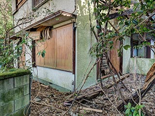 Abandoned house, Kanagawa Prefecture, Japan